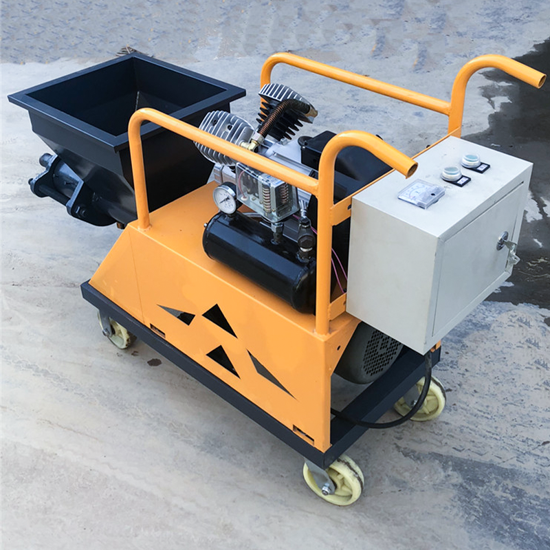Packaged 311 mortar spraying machine with spare parts and tools